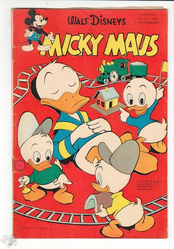 Micky Maus 21/1956