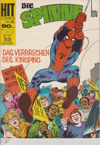 Hit Comics 96: Die Spinne