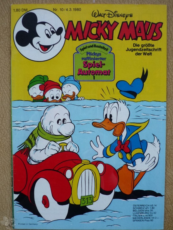Micky Maus 1980: Nr. 10
