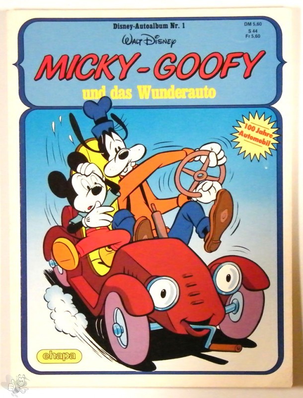 Disney-Autoalbum 1: Micky - Goofy und das Wunderauto