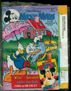 Micky Maus 52/1992 mit Abo-Umschlag