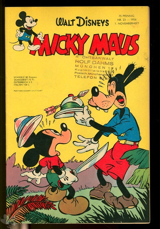 Micky Maus 23/1956