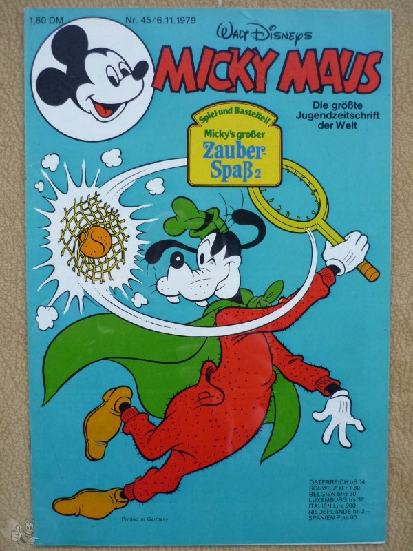 Micky Maus 1979: Nr. 45