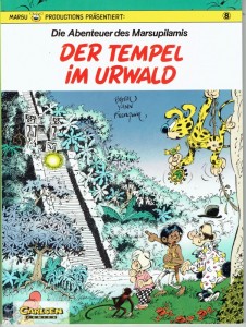 Die Abenteuer des Marsupilamis 8: Der Tempel im Urwald (1. Auflage)