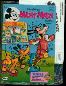 Micky Maus 22/1992 mit Abo-Umschlag