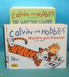 Calvin &amp; Hobbes Nr. 1 - 19 Serie komplett 1.Auflage Zustand (0-1) KRÜGER 1990 Sc