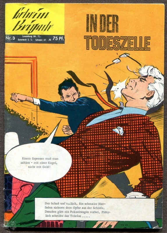 Geheim Brigade 3: In der Todeszelle