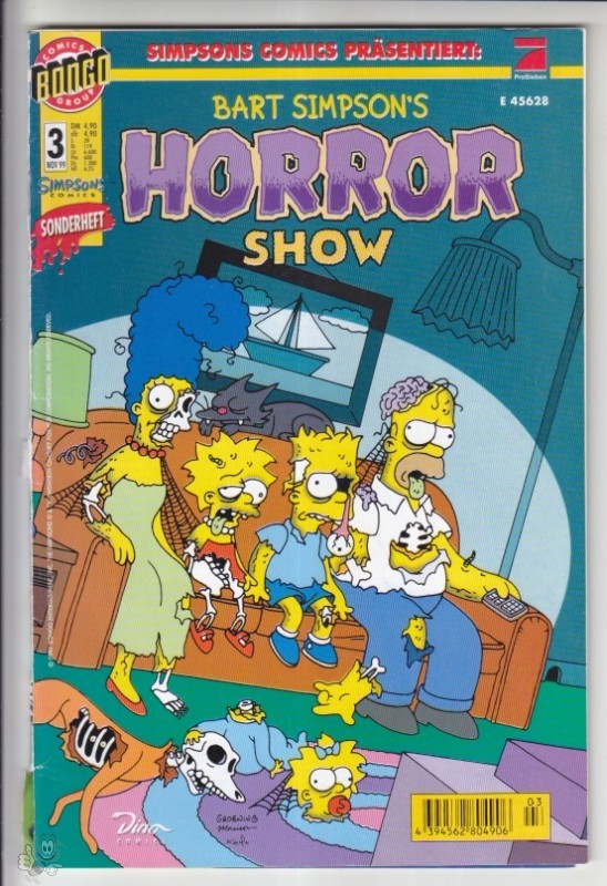 Simpsons Comics Sonderheft 3: Bart Simpson&#039;s Horror Show