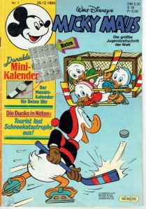 Micky Maus Konvolut 1/1985 bis 52/1985