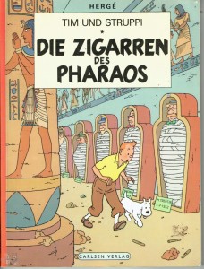 Tim und Struppi (1. Serie) 5: Die Zigarren des Pharaos (höhere Auflagen)
