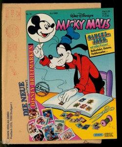 Micky Maus 15/1989 OVP mit Abo-Umschlag