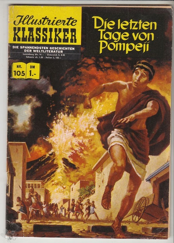 Illustrierte Klassiker 105: Die letzten Tage von Pompeji (1. Auflage)