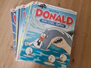 Entenhausen-Edition: Donald Band 1-16 als Konvolut