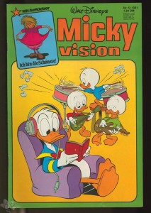 Mickyvision 5/1981 mit Sticker