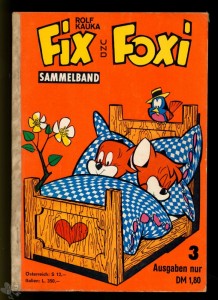 Fix und Foxi Sammelband P orange