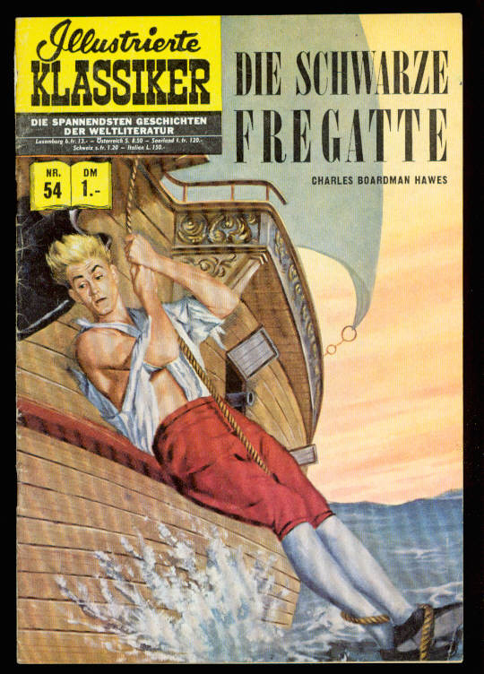Illustrierte Klassiker 54: Die schwarze Fregatte (1. Auflage)