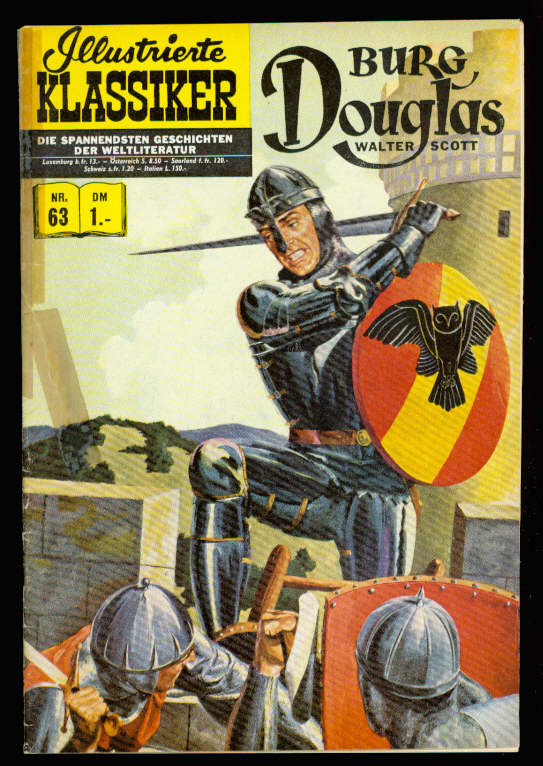 Illustrierte Klassiker 63: Burg Douglas (1. Auflage)