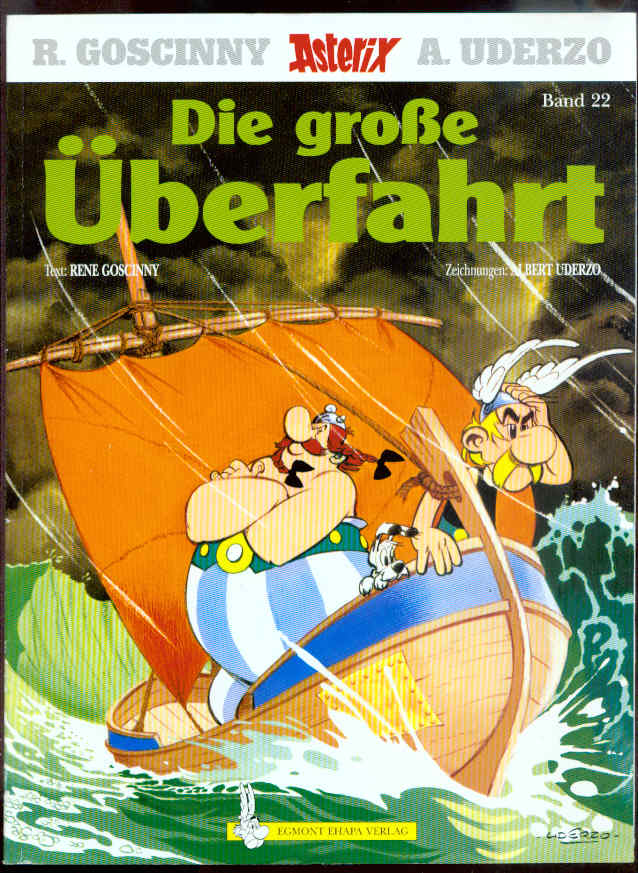 Asterix 22: Die große Überfahrt (höhere Auflagen, Softcover)