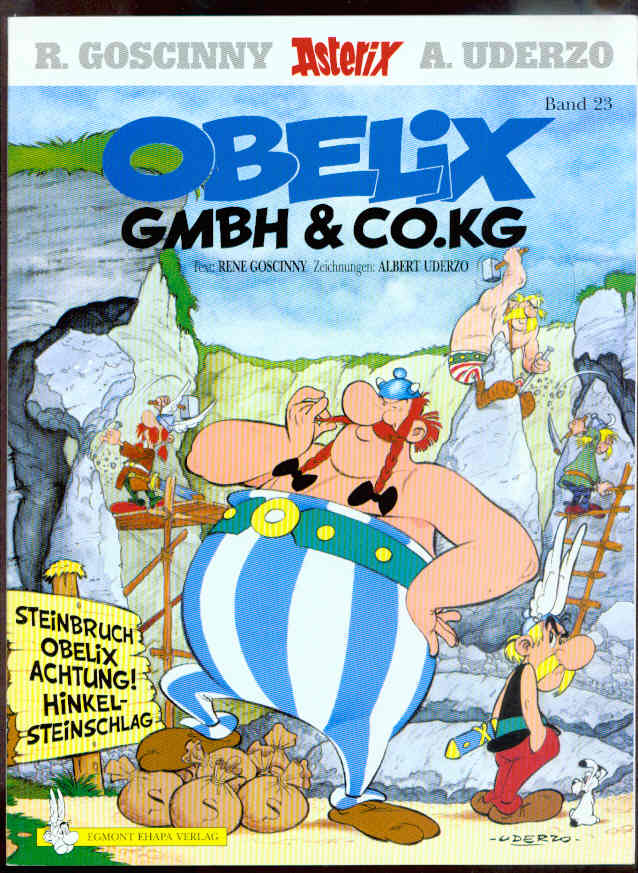 Asterix 23: Obelix GmbH & Co. KG (höhere Auflagen, Softcover)