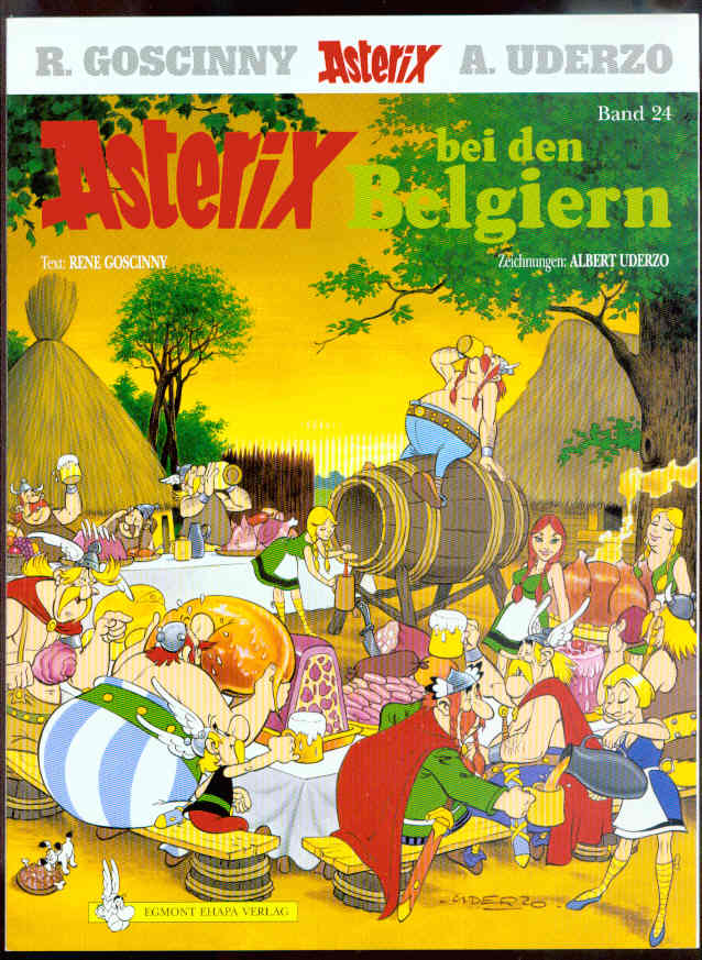 Asterix 24: Asterix bei den Belgiern (höhere Auflagen, Softcover)