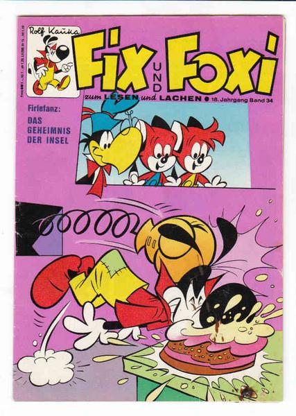 Fix und Foxi: 18. Jahrgang - Nr. 34