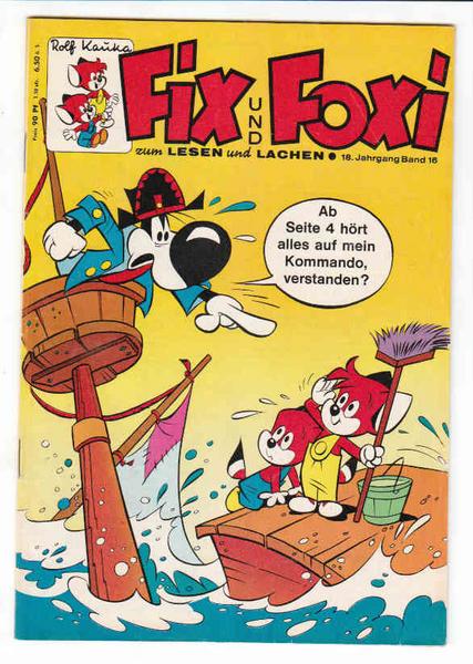 Fix und Foxi: 18. Jahrgang - Nr. 16
