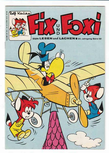 Fix und Foxi: 20. Jahrgang - Nr. 52