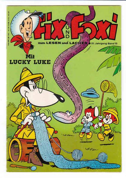 Fix und Foxi: 21. Jahrgang - Nr. 13