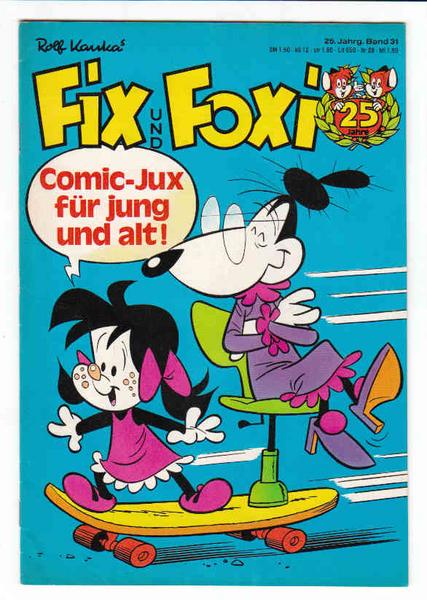 Fix und Foxi: 25. Jahrgang - Nr. 31