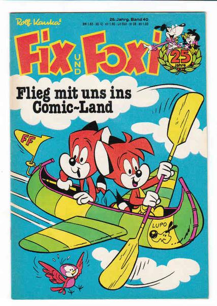 Fix und Foxi: 25. Jahrgang - Nr. 40