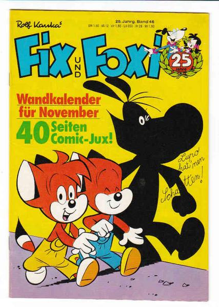 Fix und Foxi: 25. Jahrgang - Nr. 46