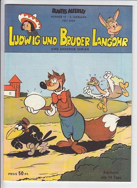 Buntes Allerlei 1954: Nr. 15: Ludwig und Bruder Langohr