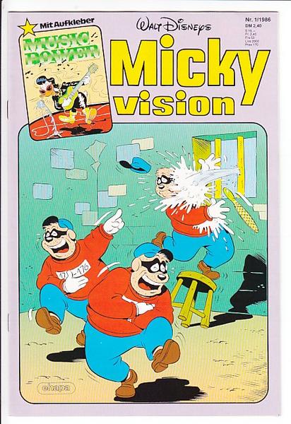 Mickyvision 1986: Nr. 1: