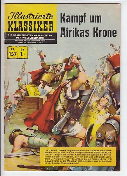 Illustrierte Klassiker 157: Kampf um Afrikas Krone (1. Auflage)