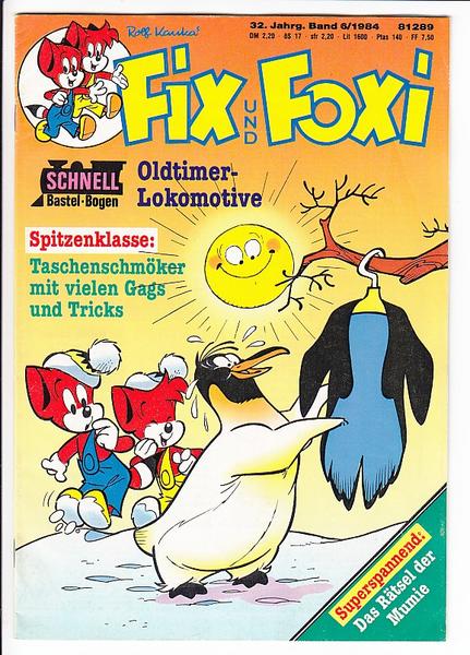 Fix und Foxi: 32. Jahrgang - Nr. 6