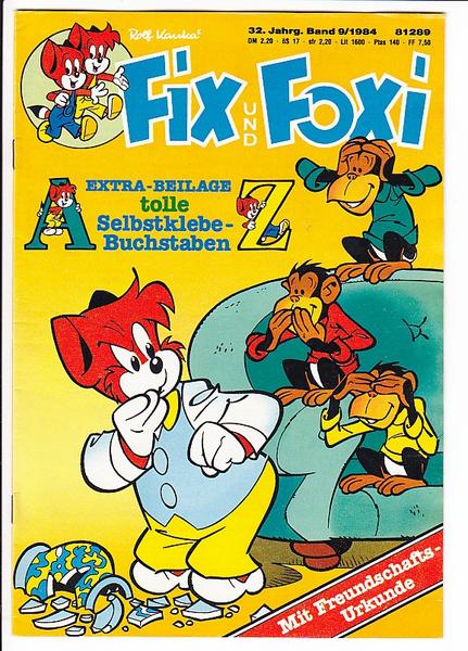 Fix und Foxi: 32. Jahrgang - Nr. 9