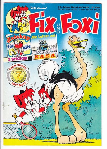 Fix und Foxi: 33. Jahrgang - Nr. 39