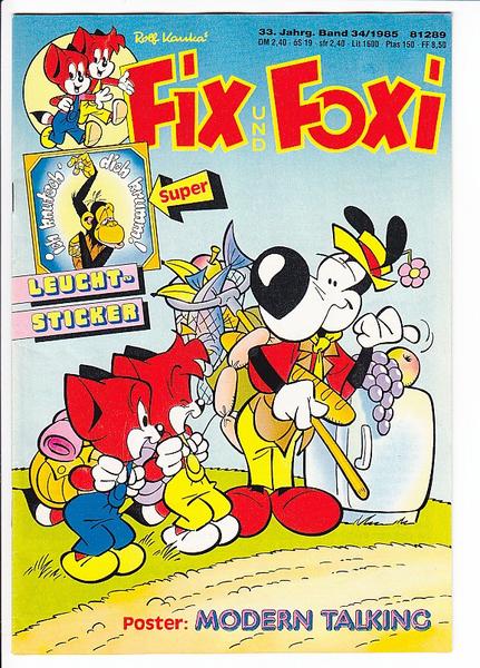 Fix und Foxi: 33. Jahrgang - Nr. 34