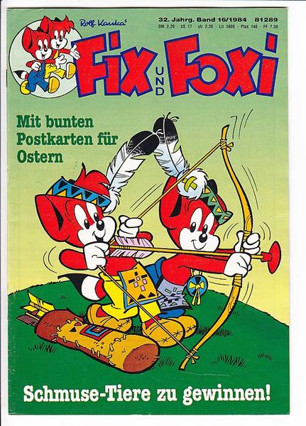 Fix und Foxi: 32. Jahrgang - Nr. 16