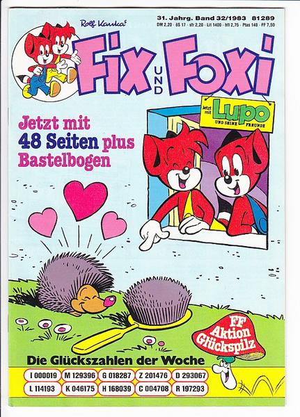 Fix und Foxi: 31. Jahrgang - Nr. 32