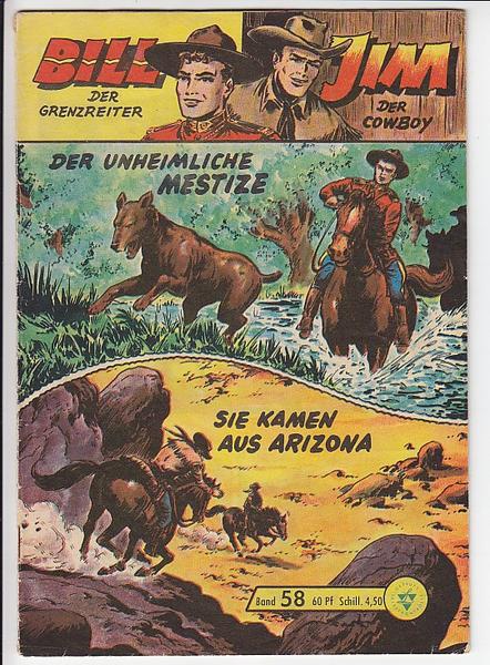 Bill der rote Reiter 58: Der unheimliche Mestize / Sie kamen aus Arizona