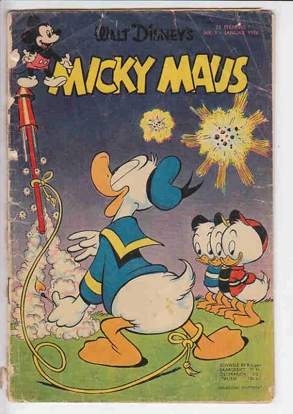 Micky Maus 1954: Nr. 1: