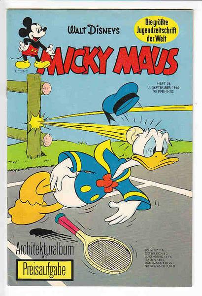Micky Maus 1966: Nr. 36: