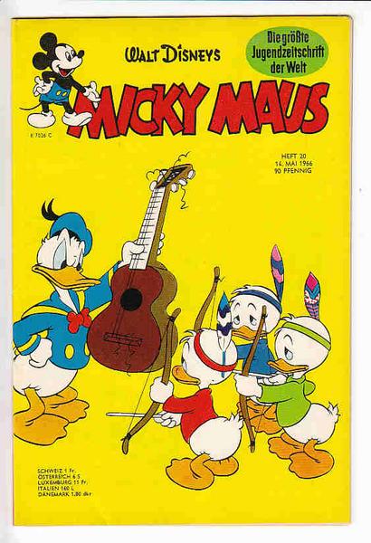 Micky Maus 1966: Nr. 20: