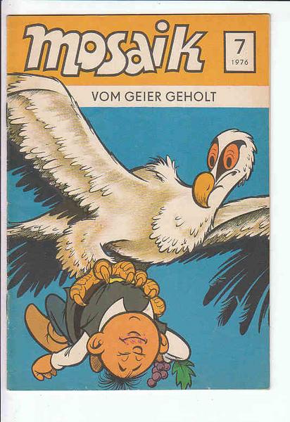 Mosaik 1976: Nr. 7: Vom Geier geholt