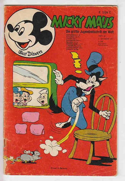 Micky Maus 1971: Nr. 40: