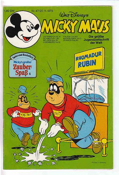 Micky Maus 1979: Nr. 47: