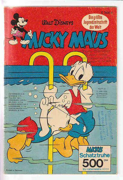 Micky Maus 1969: Nr. 22: