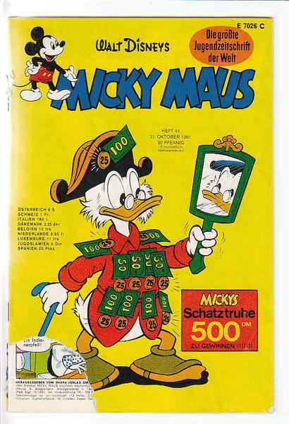 Micky Maus 1969: Nr. 44: