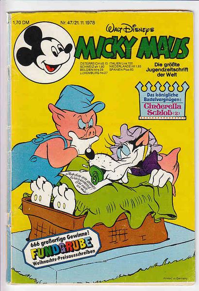 Micky Maus 1978: Nr. 47: